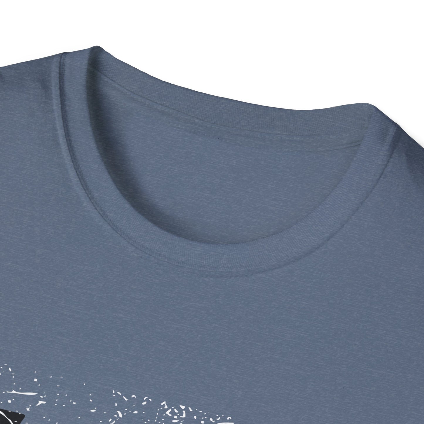 Urban Flight: Graphic Design Typography, Grungy Aviation Illustration - Unisex Graphic Tee