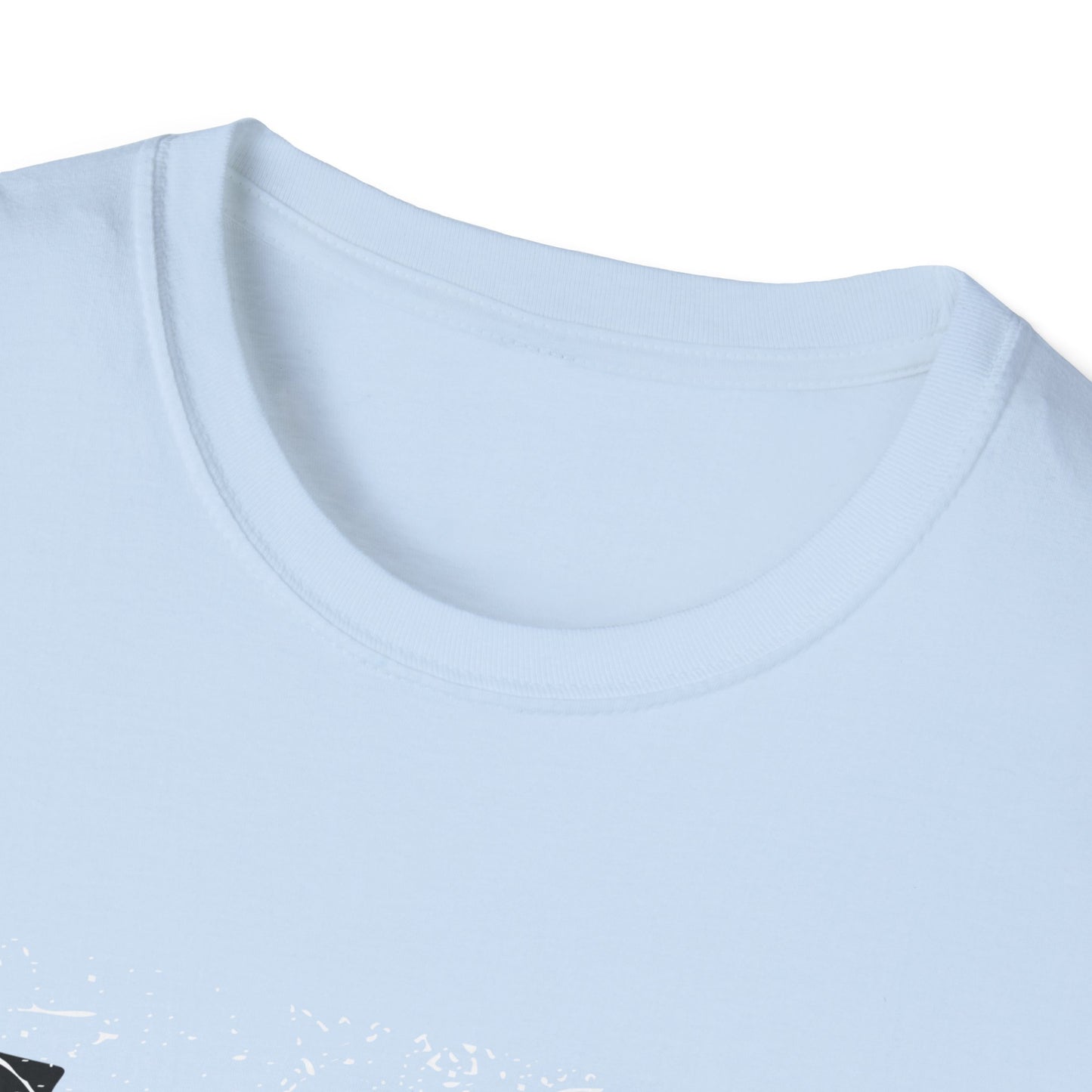 Urban Flight: Graphic Design Typography, Grungy Aviation Illustration - Unisex Graphic Tee