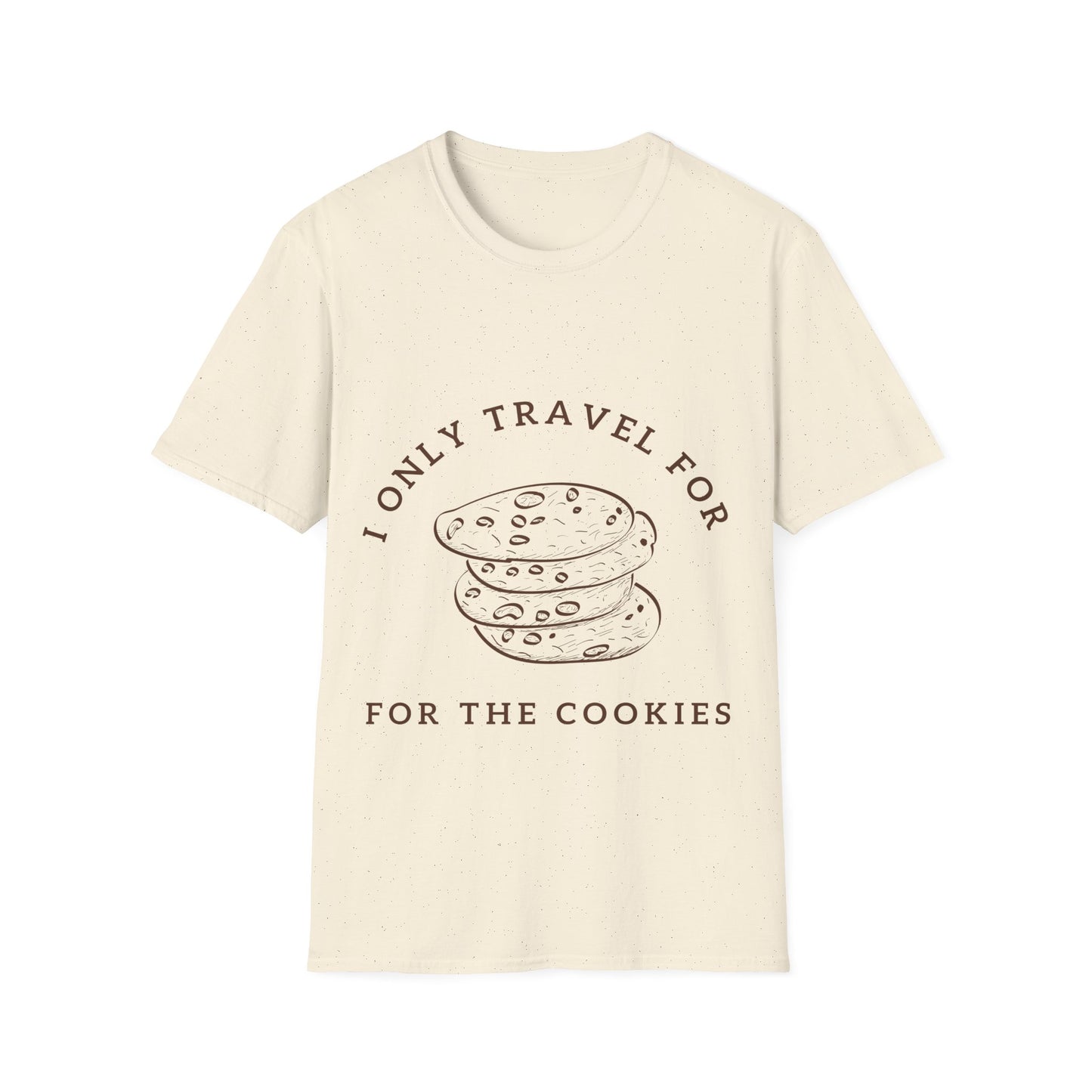 Cookie Journey: Culinary Wanderlust, Artisanal Graphic Design - Unisex Graphic Tee