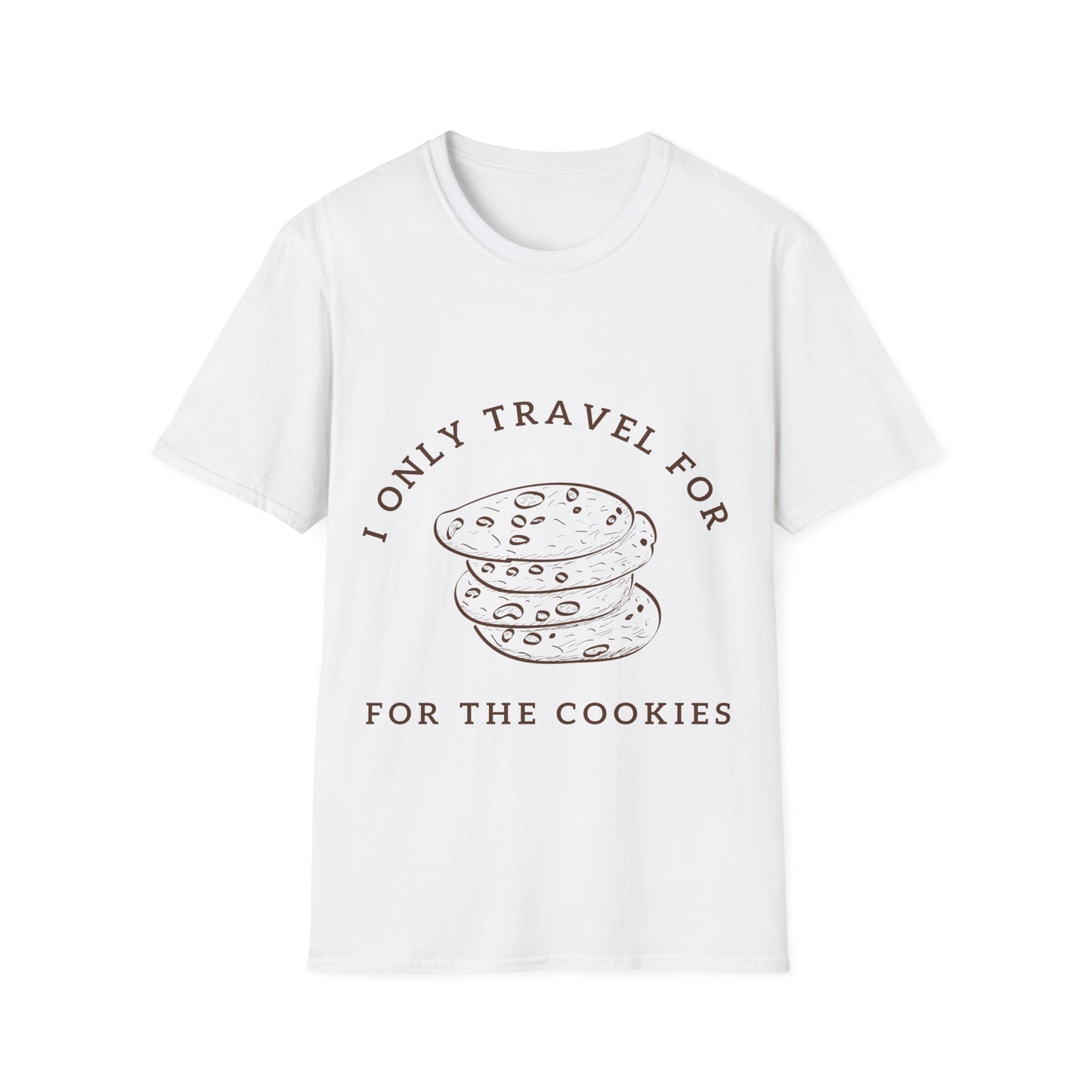 Cookie Journey: Culinary Wanderlust, Artisanal Graphic Design - Unisex Graphic Tee