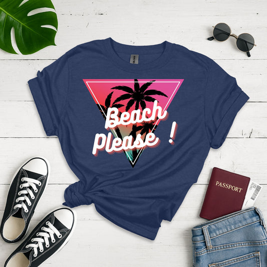Beach Please ! Softstyle T-shirt