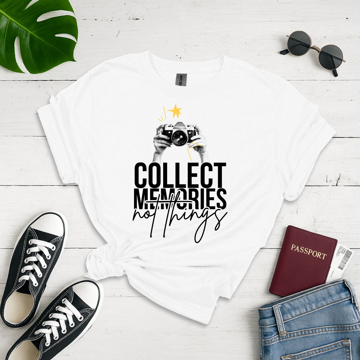 Memory Mosaic: Pixelated Inspiration, Minimalist Experience Design - Unisex Graphic Tee