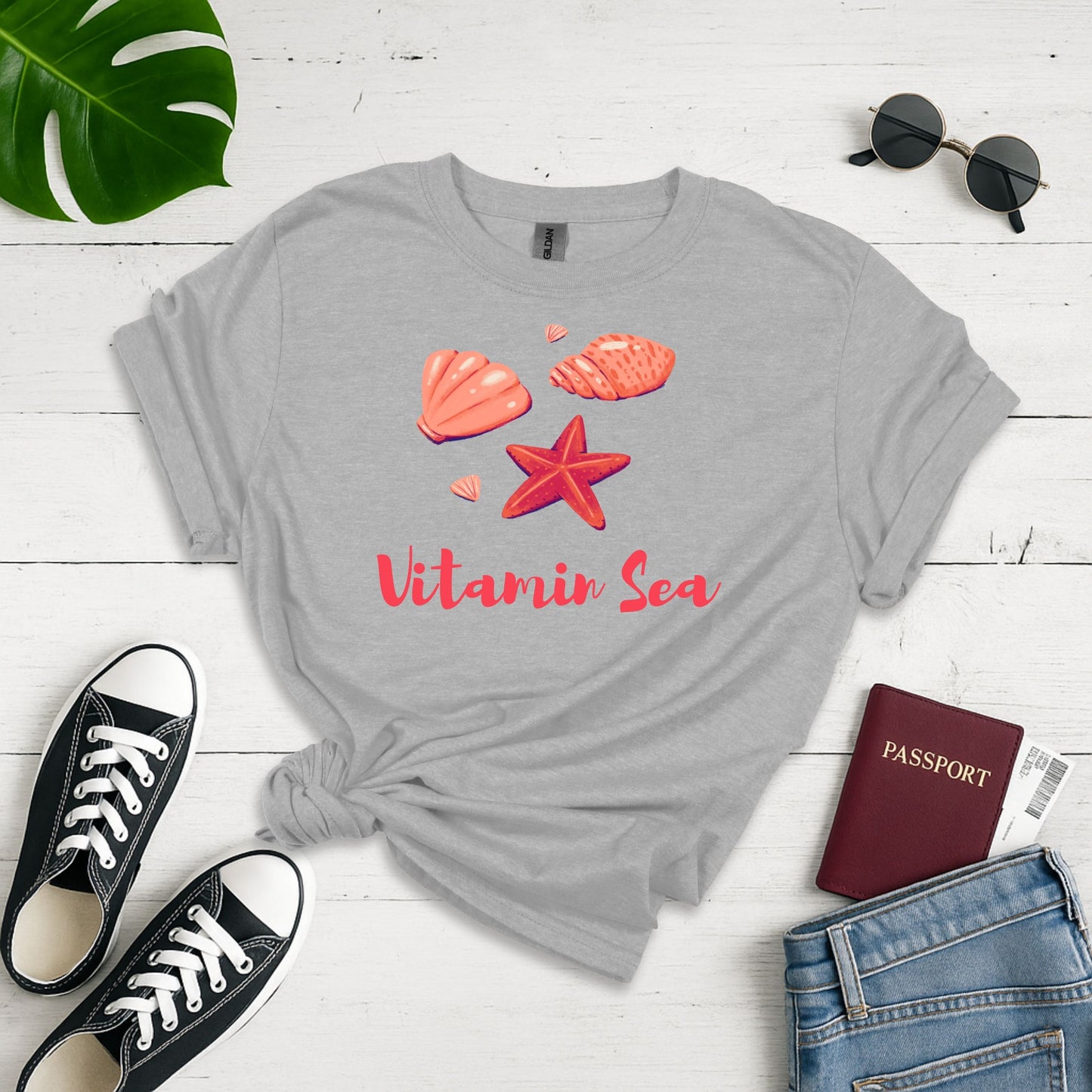 Vitamin Sea ! Softstyle T-shirt