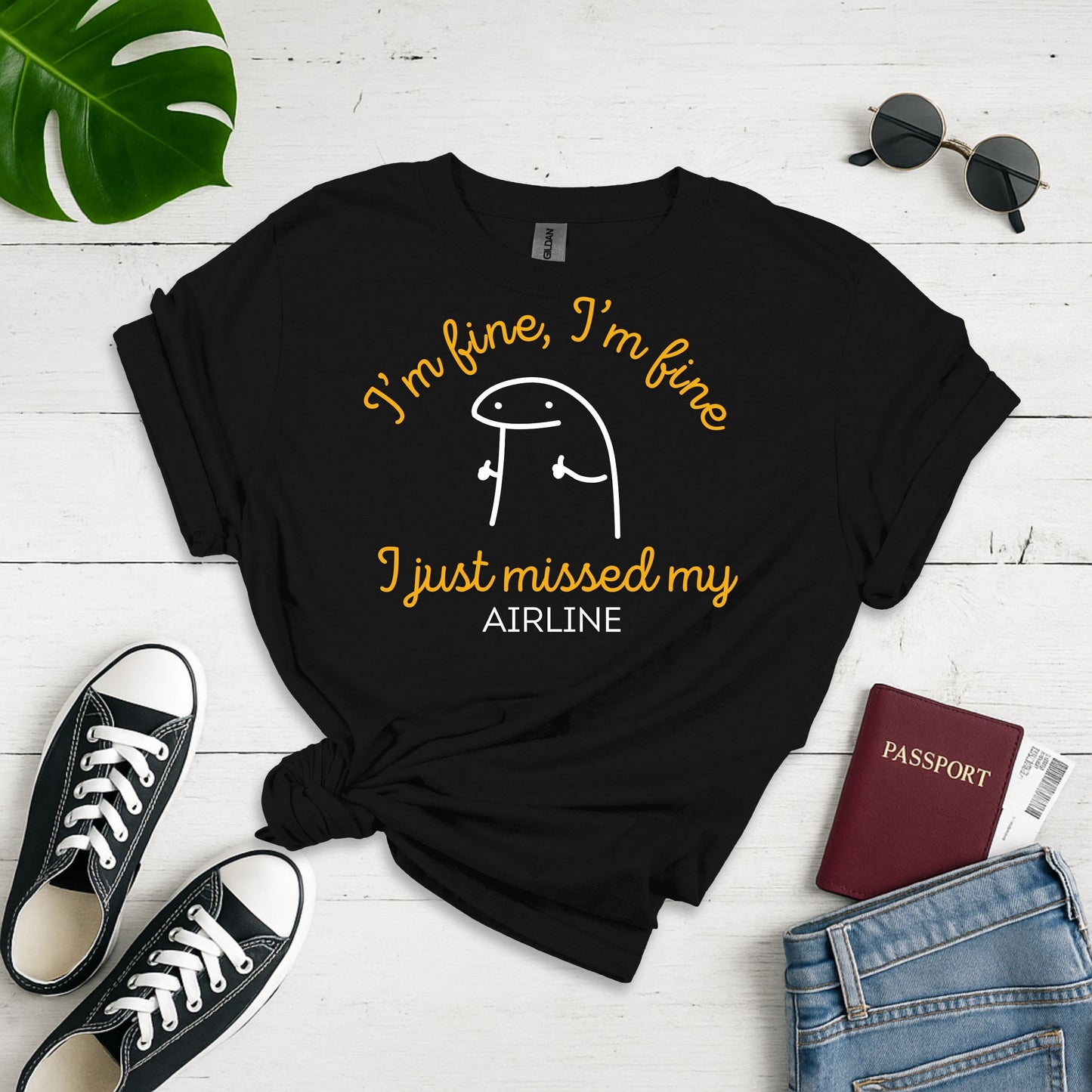 I'm Fine I'm Fine Softstyle T-shirt