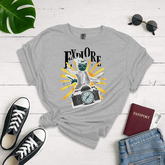 Travel Unisex Softstyle T-shirt