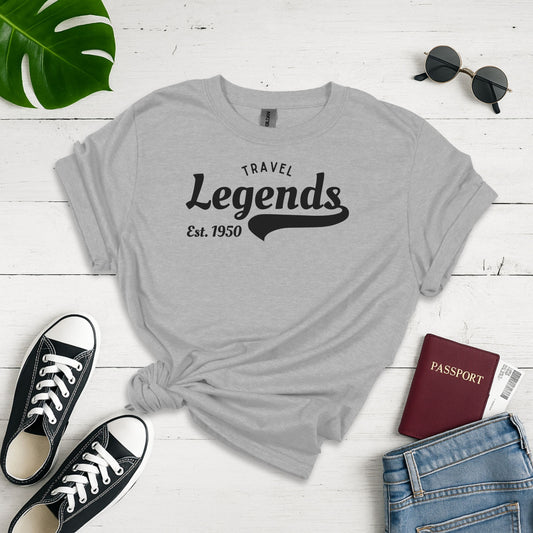 Travel Legends Unisex Softstyle T-shirt