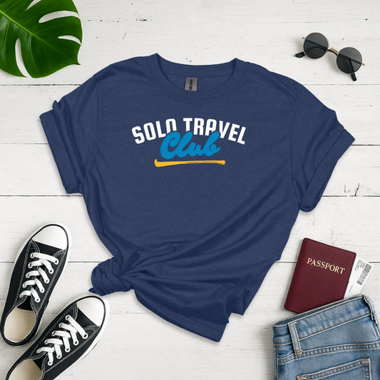 Solo Travel Club Unisex Softstyle T-shirt