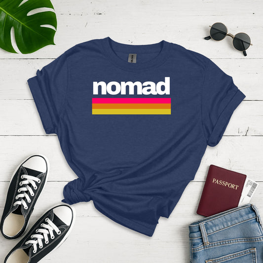 Nomad ! Unisex Softstyle T-shirt