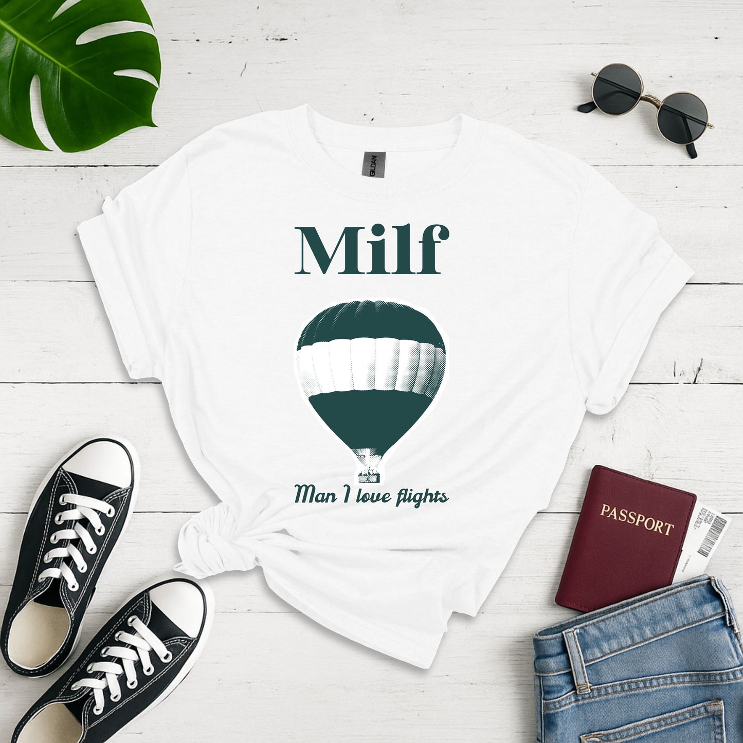 Man I Love Flights Unisex Graphic Tee