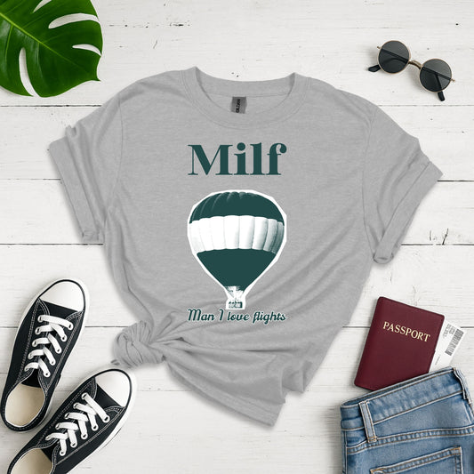 Man I Love Flights Unisex Graphic Tee