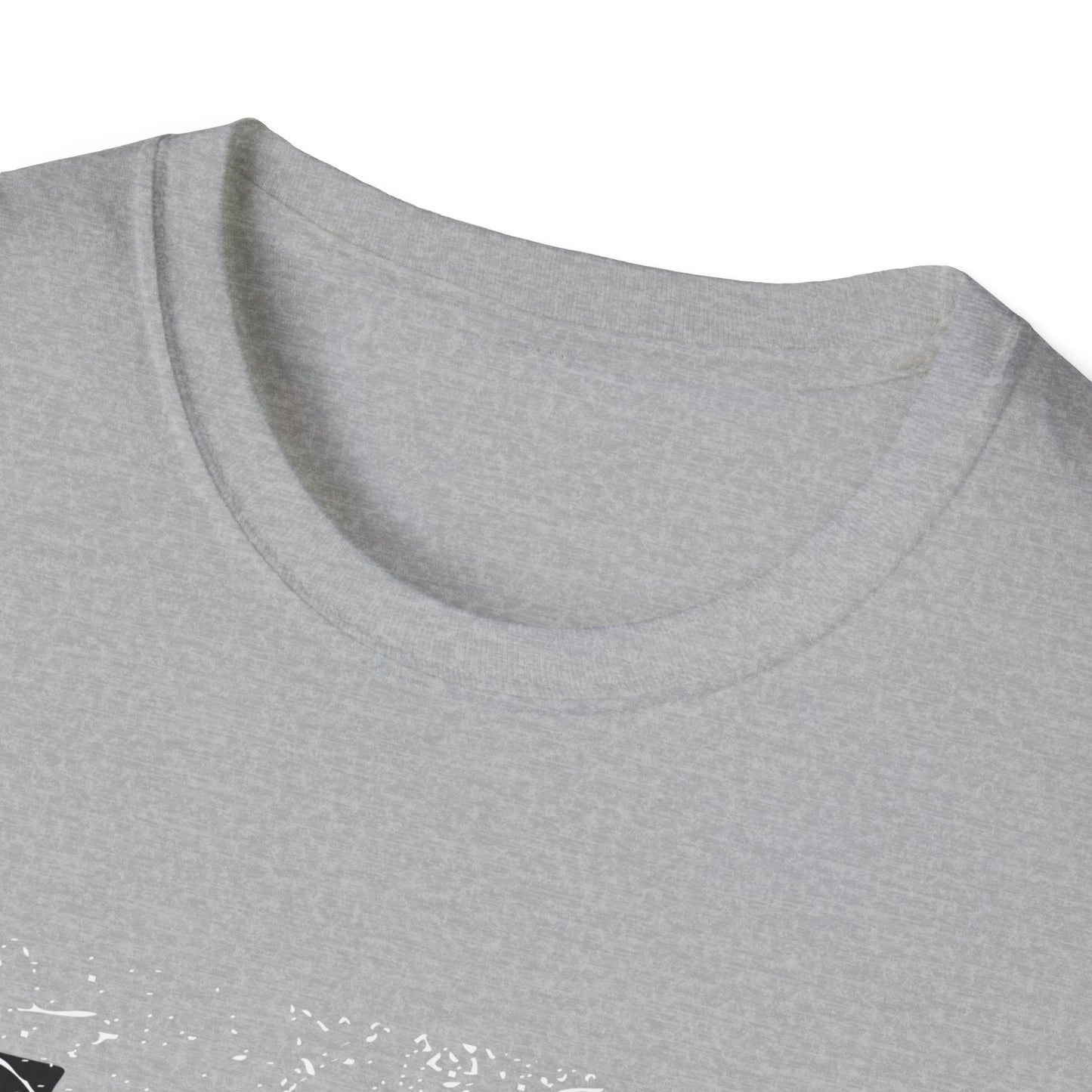 Urban Flight: Graphic Design Typography, Grungy Aviation Illustration - Unisex Graphic Tee