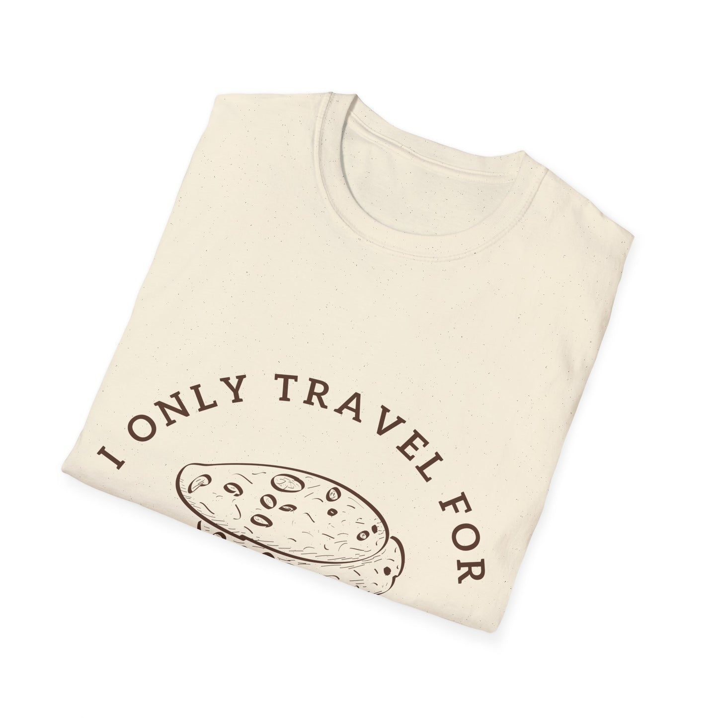 Cookie Journey: Culinary Wanderlust, Artisanal Graphic Design - Unisex Graphic Tee