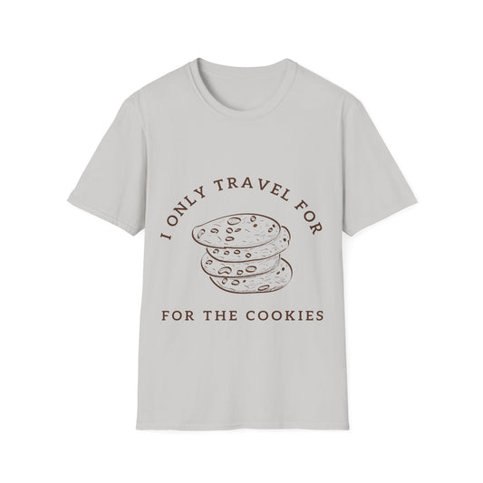 Cookie Journey: Culinary Wanderlust, Artisanal Graphic Design - Unisex Graphic Tee