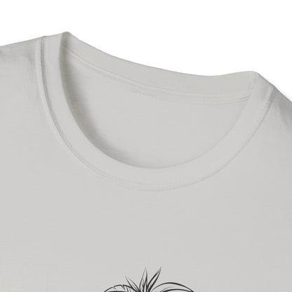 California Dreams: Coastal Silhouettes, West Coast Minimalist Sketch - Unisex Graphic Tee