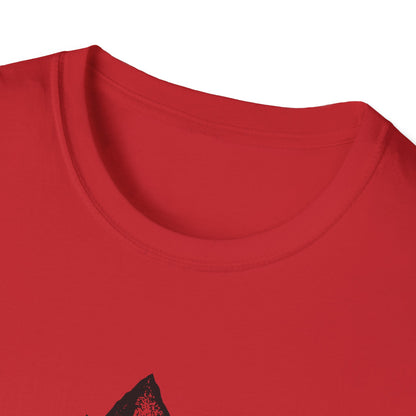 Everest Ascent: Dotwork Mountain Graphic, Basecamp Adventure Rating - Unisex Graphic Tee