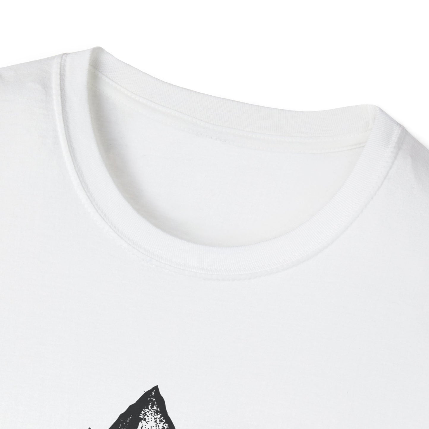 Everest Ascent: Dotwork Mountain Graphic, Basecamp Adventure Rating - Unisex Graphic Tee