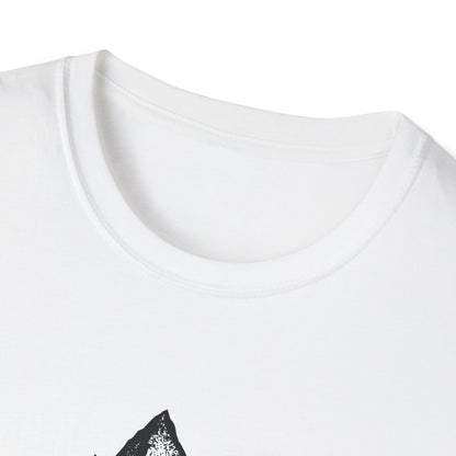 Everest Ascent: Dotwork Mountain Graphic, Basecamp Adventure Rating - Unisex Graphic Tee