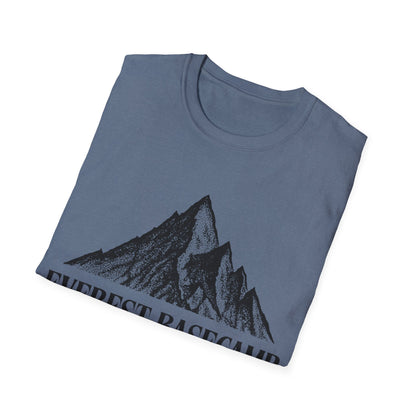 Everest Ascent: Dotwork Mountain Graphic, Basecamp Adventure Rating - Unisex Graphic Tee