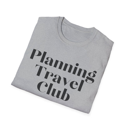 Wanderlust Interrupted: Typographic Travel Irony, Minimalist Design Poster - Unisex Graphic Tee