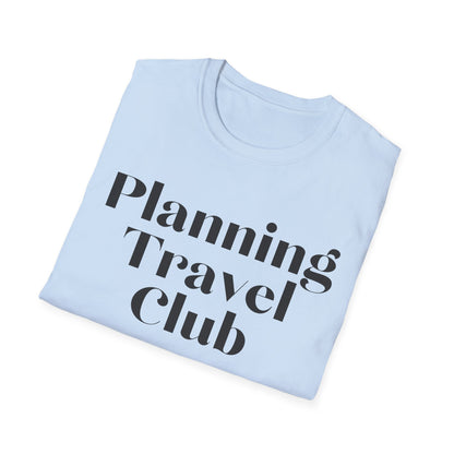 Wanderlust Interrupted: Typographic Travel Irony, Minimalist Design Poster - Unisex Graphic Tee