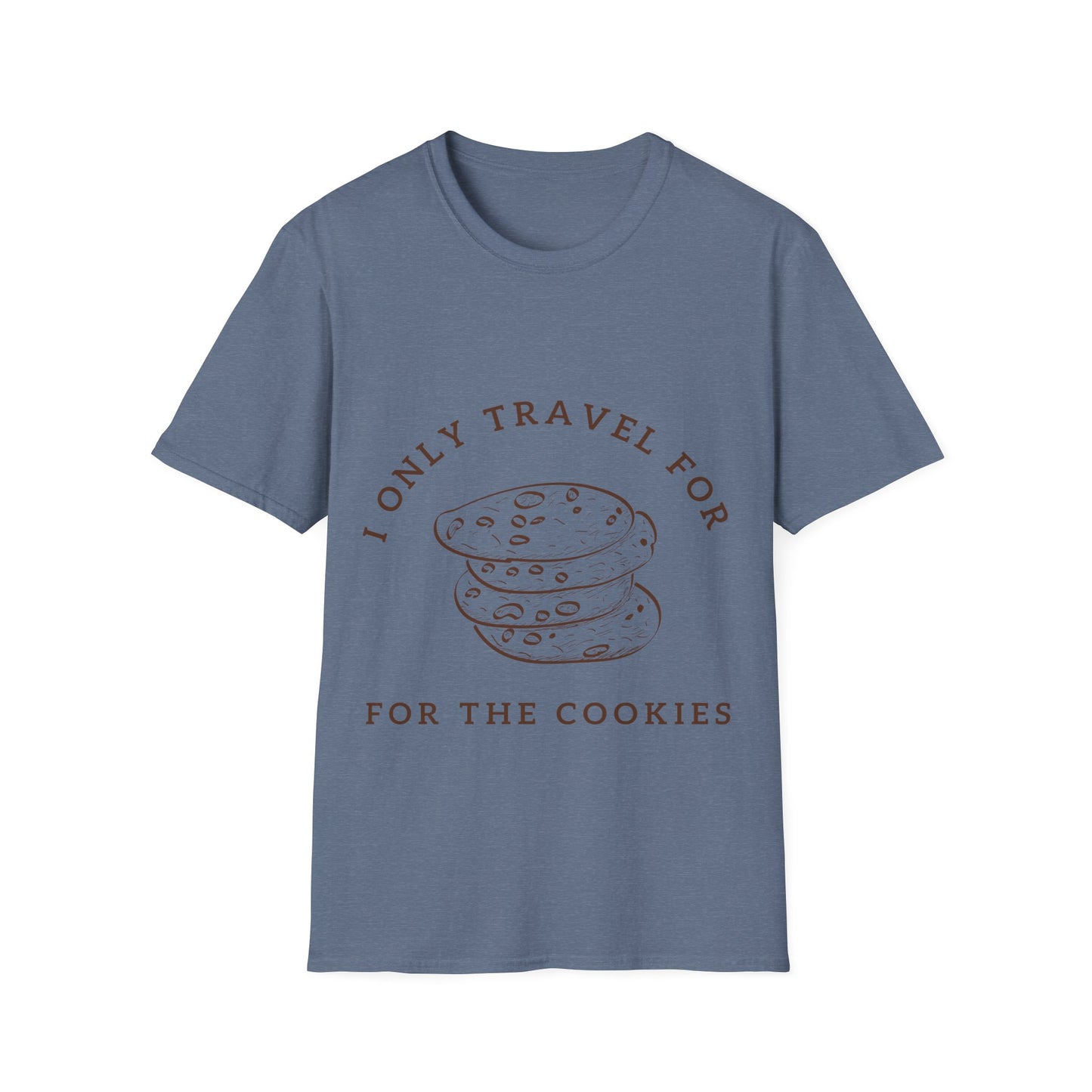 Cookie Journey: Culinary Wanderlust, Artisanal Graphic Design - Unisex Graphic Tee