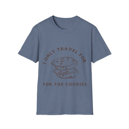 Cookie Journey: Culinary Wanderlust, Artisanal Graphic Design - Unisex Graphic Tee