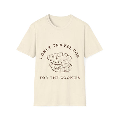 Cookie Journey: Culinary Wanderlust, Artisanal Graphic Design - Unisex Graphic Tee
