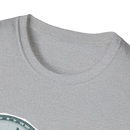 Lost in Direction: Vintage Compass Design, Navigational Typography Art - Unisex Graphic Tee