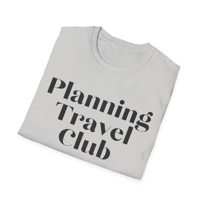 Wanderlust Interrupted: Typographic Travel Irony, Minimalist Design Poster - Unisex Graphic Tee
