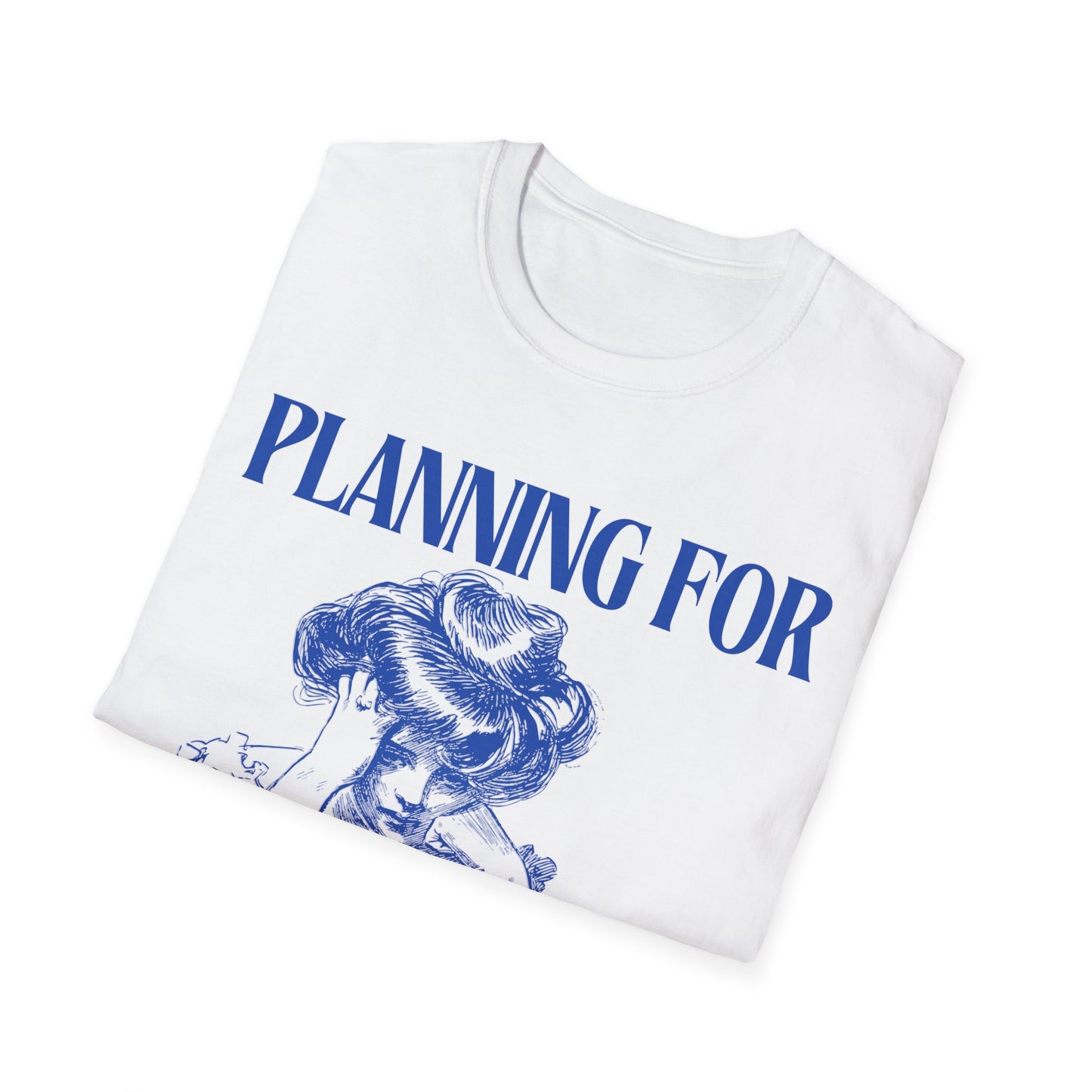 Wanderlust Contemplation: Mental Journey Visualization, Vintage Graphic Design Etching - Unisex Graphic Tee