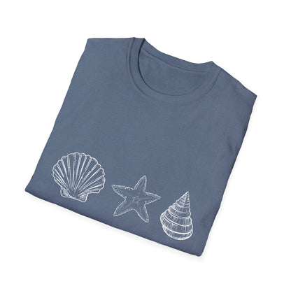 Beach-Inspired Unisex Softstyle T-Shirt, Coastal Vibes Tee, Perfect Summer Shirt, Great for Beach Lovers, Gift for Ocean Enthusiasts, [...]