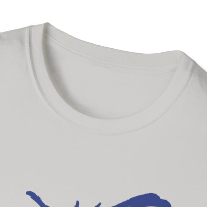 Beach Club Emblem: Coastal Minimalist Design, Dynamic Palm Tree Logo - Unisex Graphic Tee