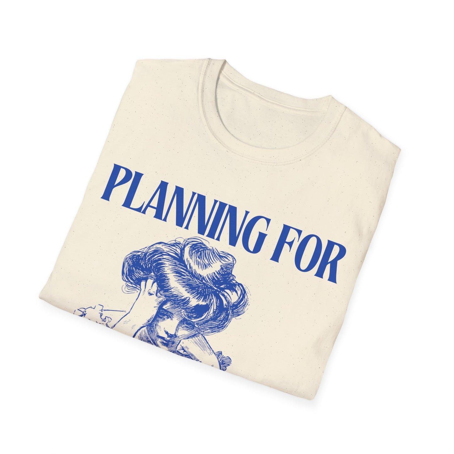 Wanderlust Contemplation: Mental Journey Visualization, Vintage Graphic Design Etching - Unisex Graphic Tee