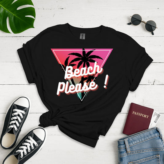 Beach Please ! Softstyle T-shirt