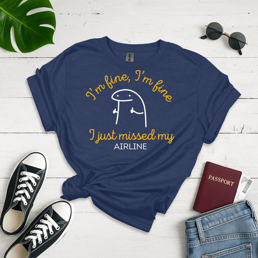 I'm Fine I'm Fine Softstyle T-shirt