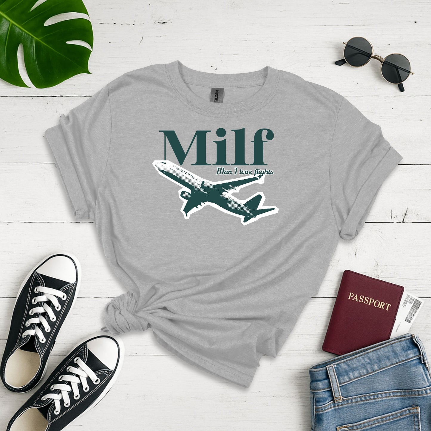 Man I Love Flight Unisex Softstyle T-shirt