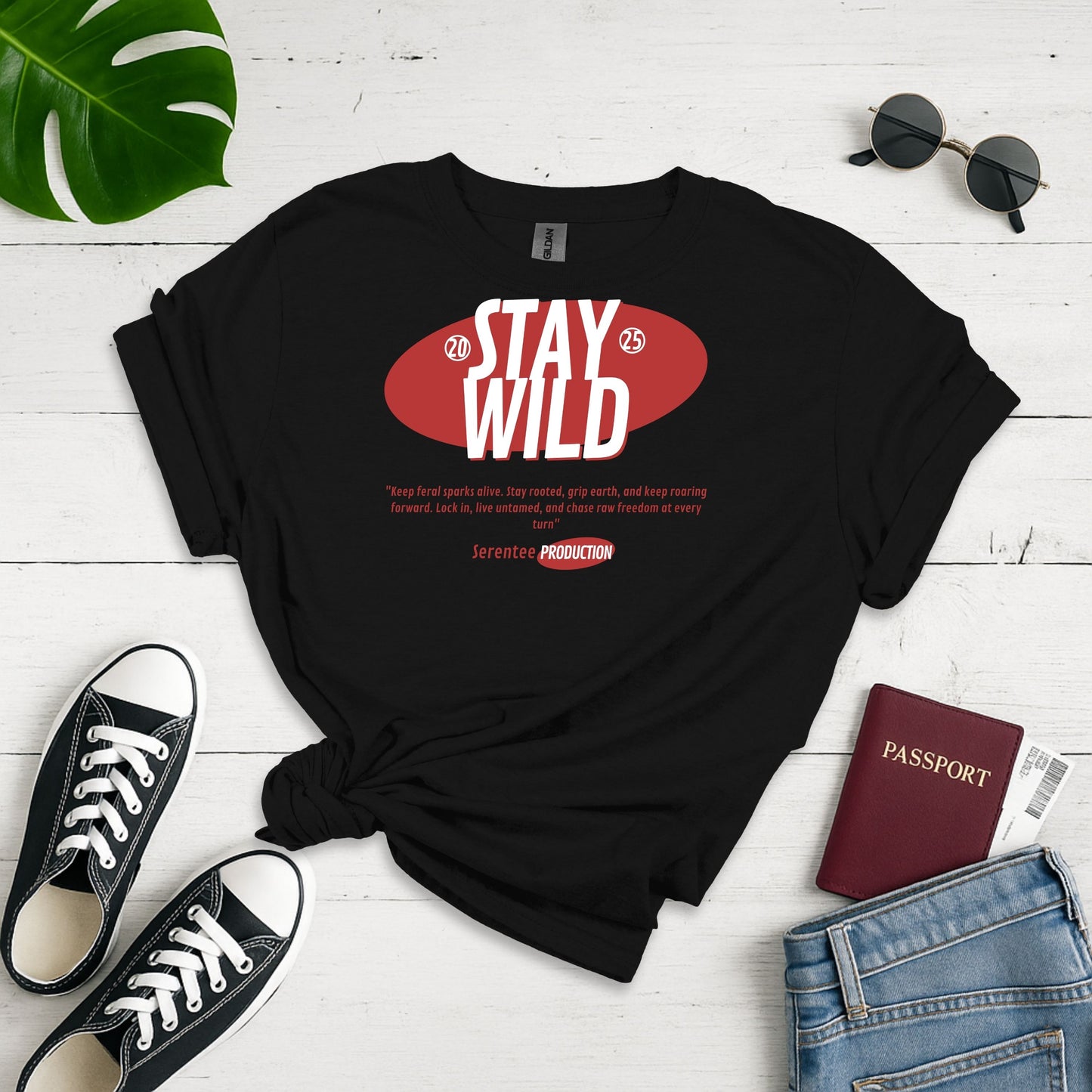 Stay Wild Unisex Softstyle T-shirt