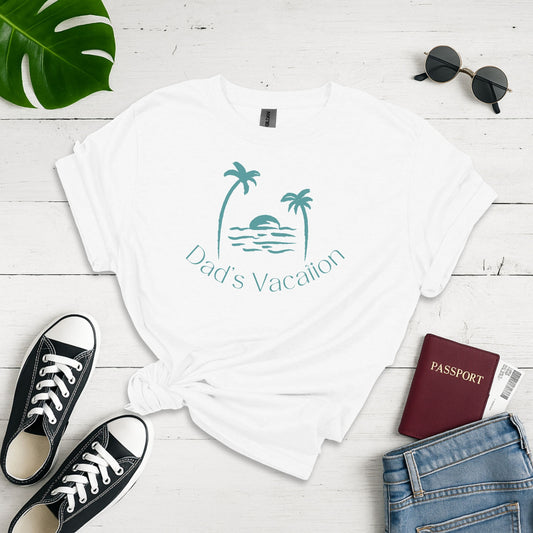 Dad's Vacation Unisex Softstyle T-shirt