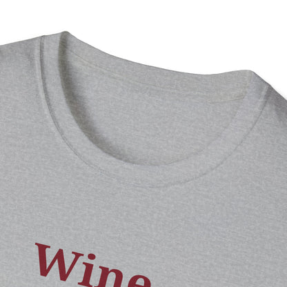 Wine Wanderlusts: Social Club Graphic Design, Vintage Etched Wine Glass Illustration - Unisex Graphic Tee