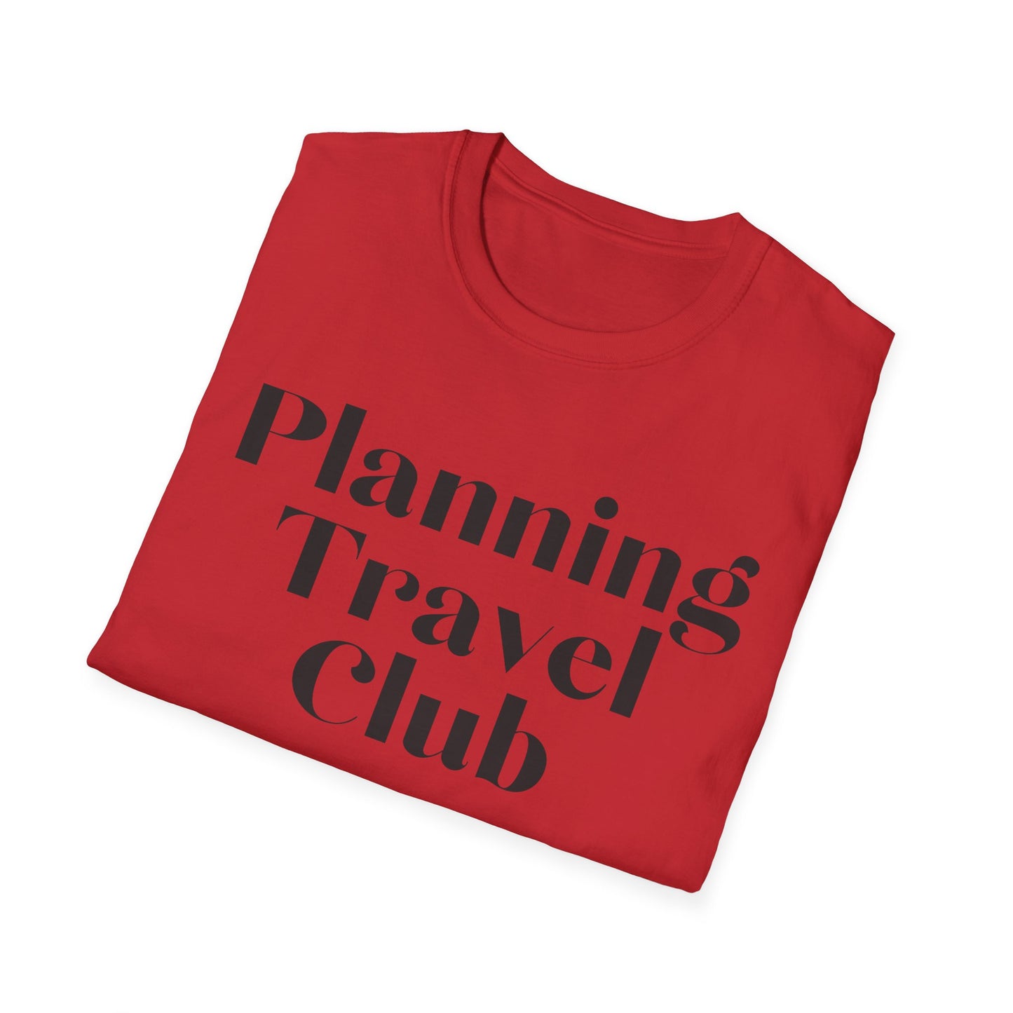 Wanderlust Interrupted: Typographic Travel Irony, Minimalist Design Poster - Unisex Graphic Tee