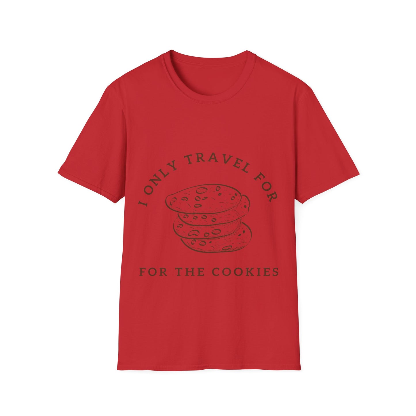 Cookie Journey: Culinary Wanderlust, Artisanal Graphic Design - Unisex Graphic Tee