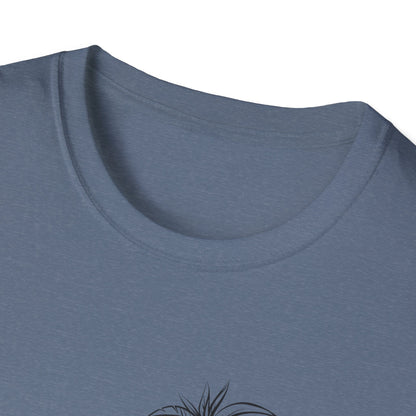 California Dreams: Coastal Silhouettes, West Coast Minimalist Sketch - Unisex Graphic Tee