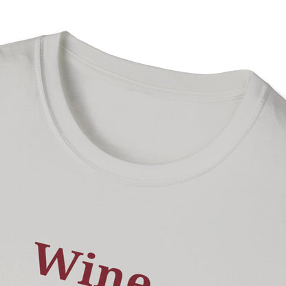 Wine Wanderlusts: Social Club Graphic Design, Vintage Etched Wine Glass Illustration - Unisex Graphic Tee