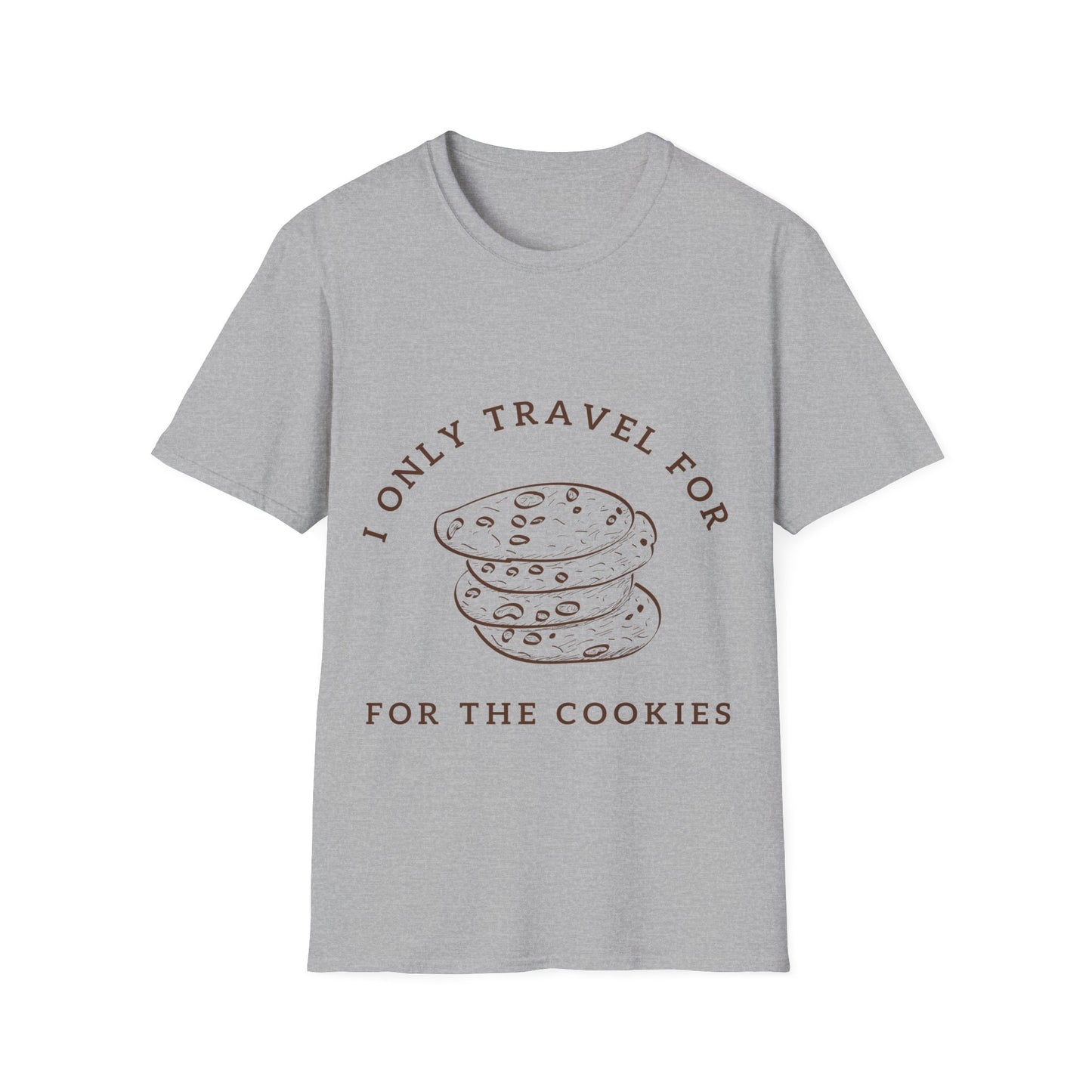 Cookie Journey: Culinary Wanderlust, Artisanal Graphic Design - Unisex Graphic Tee