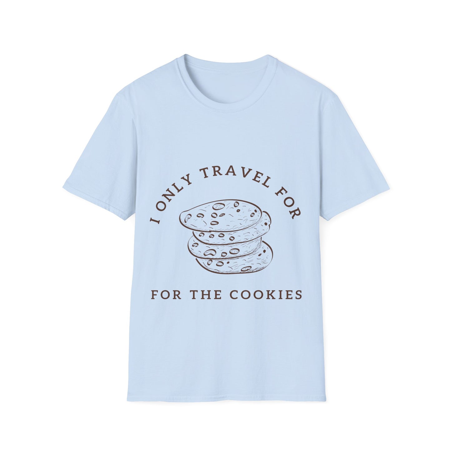 Cookie Journey: Culinary Wanderlust, Artisanal Graphic Design - Unisex Graphic Tee