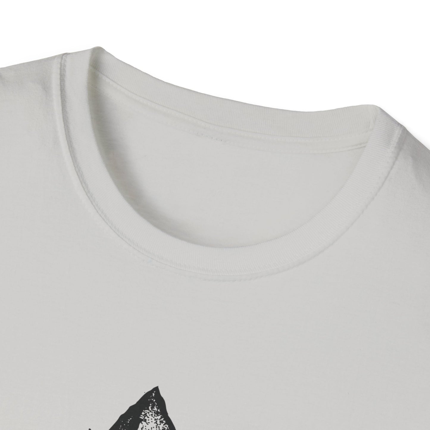 Everest Ascent: Dotwork Mountain Graphic, Basecamp Adventure Rating - Unisex Graphic Tee