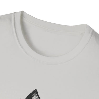 Everest Ascent: Dotwork Mountain Graphic, Basecamp Adventure Rating - Unisex Graphic Tee
