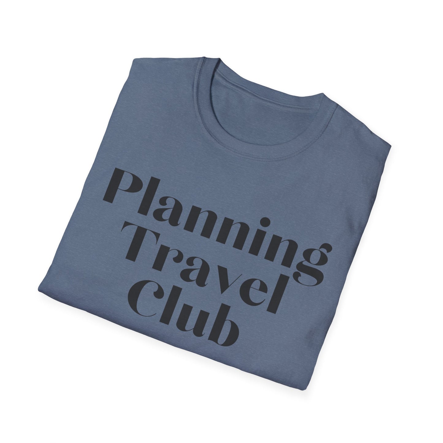 Wanderlust Interrupted: Typographic Travel Irony, Minimalist Design Poster - Unisex Graphic Tee