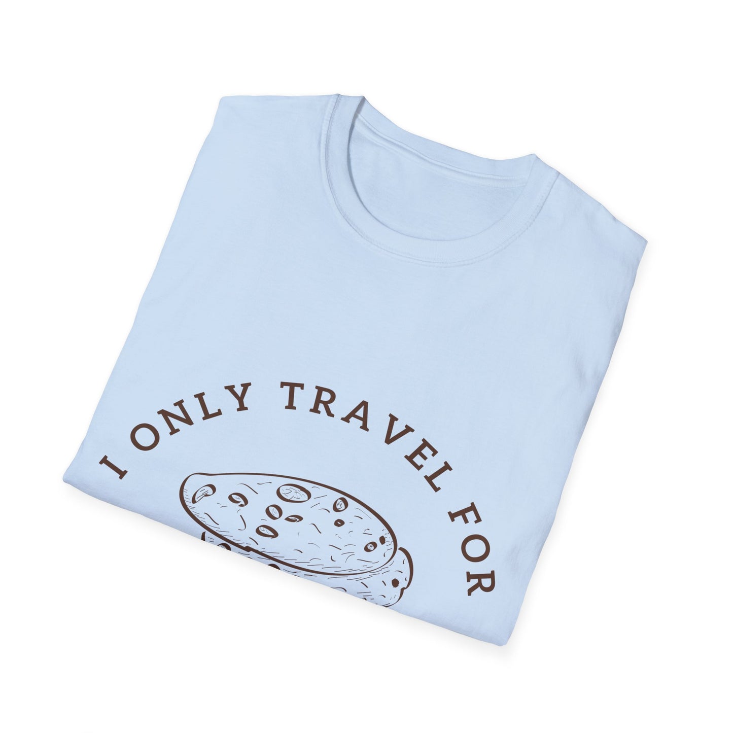 Cookie Journey: Culinary Wanderlust, Artisanal Graphic Design - Unisex Graphic Tee