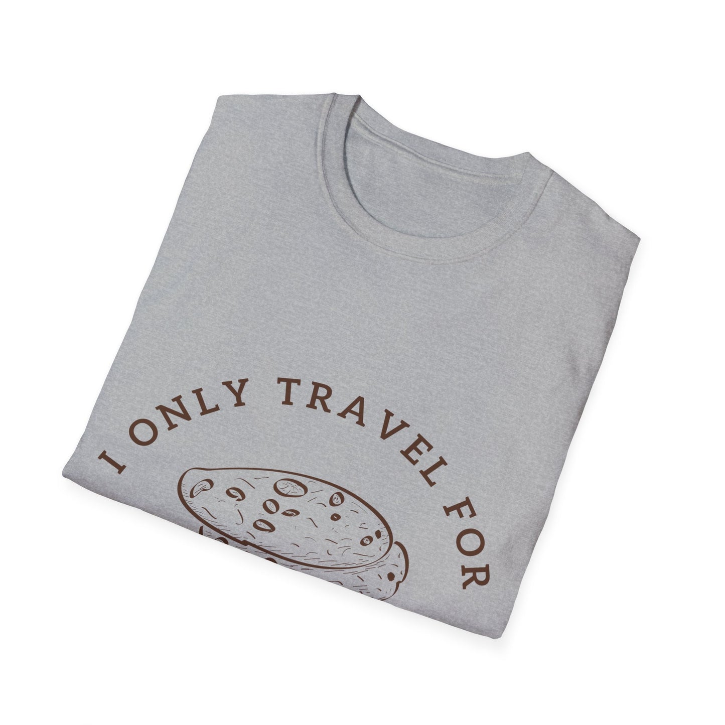 Cookie Journey: Culinary Wanderlust, Artisanal Graphic Design - Unisex Graphic Tee